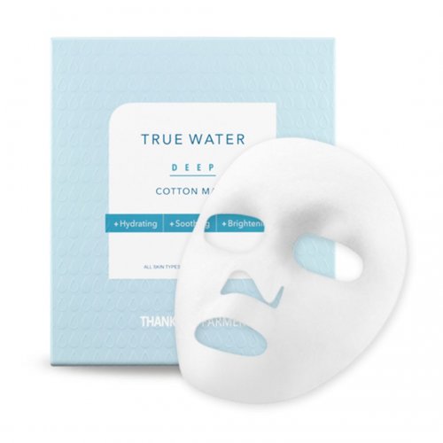 Thank You Farmer True Water Deep Cotton Mask Ενυδατική Mάσκα Προσώπου, 25ml